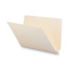 Smead Heavyweight Manila End Tab Folders, 9.5", 1-Ply Strt Tab, Legal, PK100 27100